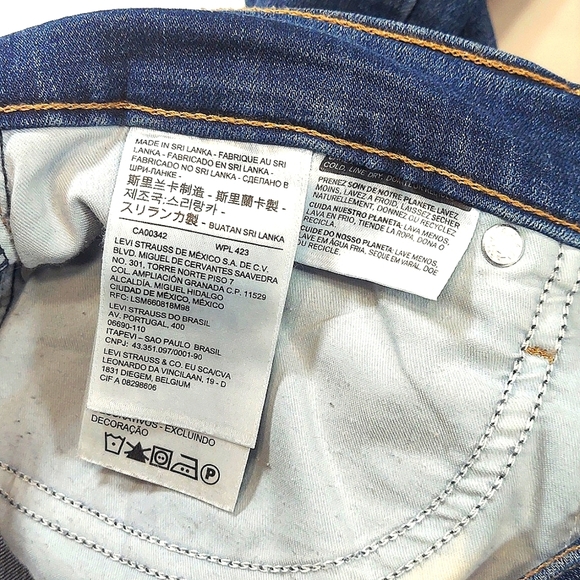 Levi's 311 Women's Blue Shaping Skinny Jeans - Picture 7 of 11